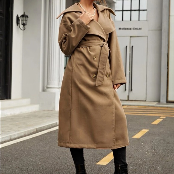 Double button overcoat - Picture 5 of 7